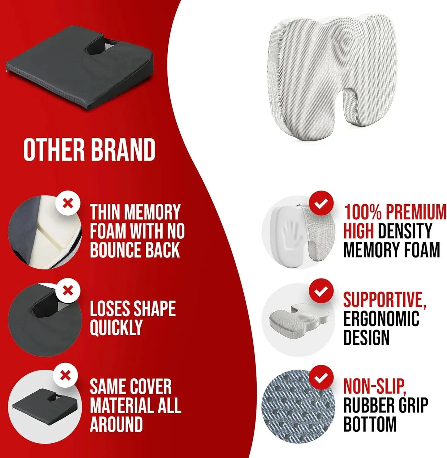 Velvara Comfort Seat Cushion