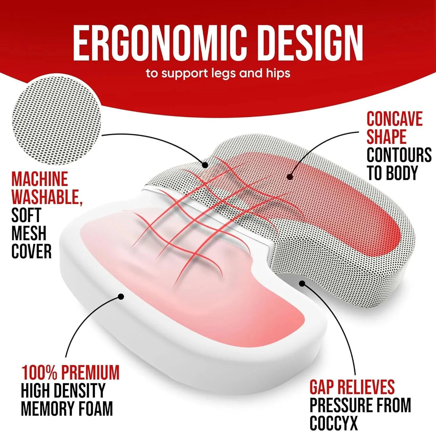 Velvara Comfort Seat Cushion