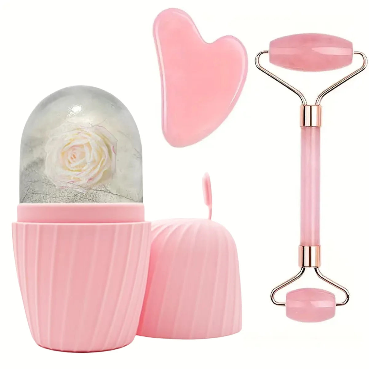 Velvara Glow Facial Roller Set